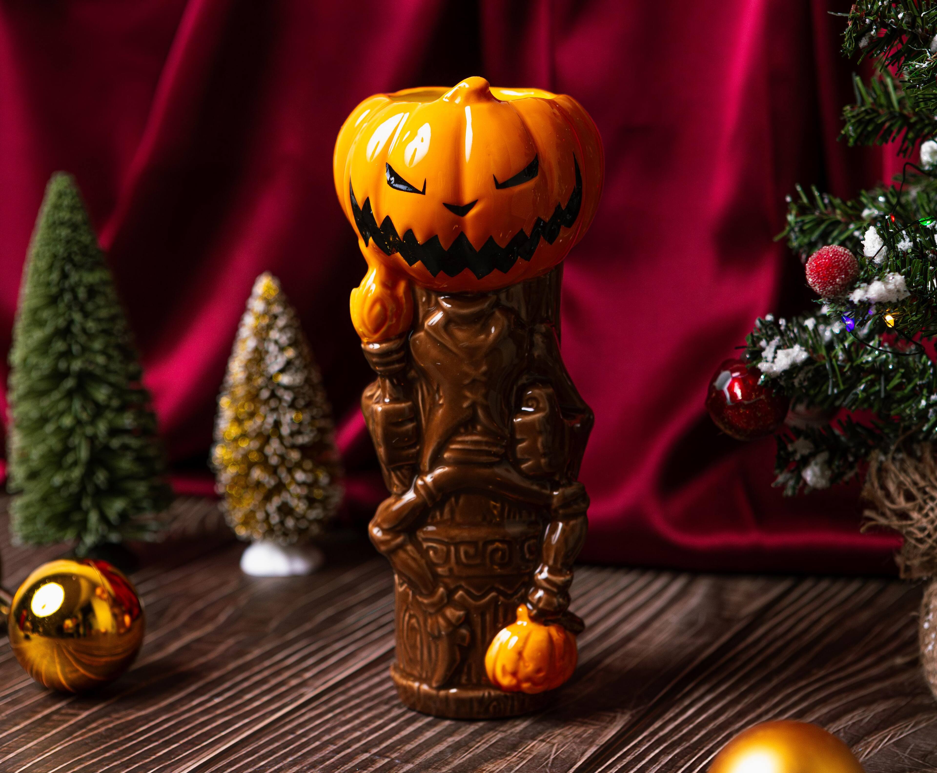 Alt View 2. Disney - Geeki Tikis Disney The Nightmare Before Christmas Pumpkin King Ceramic Mug - Orange.