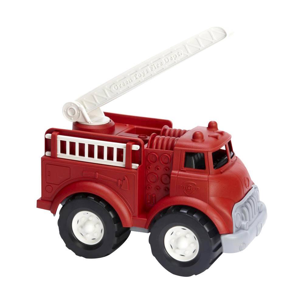 Alt View 11. Green Toys - Fire Truck - Red.