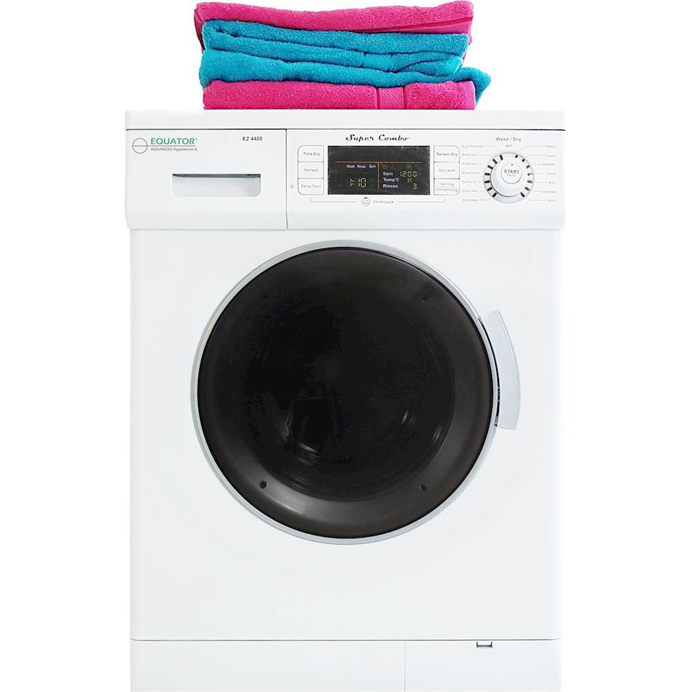 Best Buy: Equator 1.6 Cu. Ft. 7-Cycle Washer and Electric Dryer Combo Washer And Dryer All In One Best Buy
