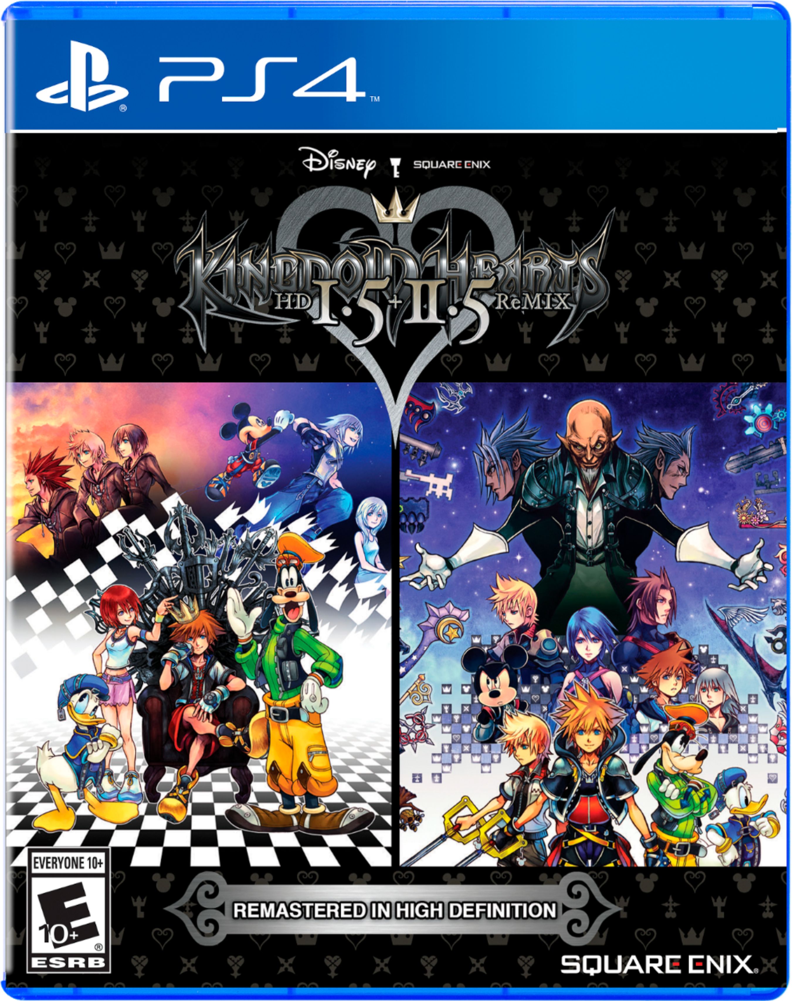 cómodo oficial catalogar Kingdom Hearts HD 1.5 + 2.5 ReMIX Standard Edition PlayStation 4 91924 -  Best Buy