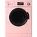 Front. Equator - 1.6 Cu. Ft. 7-Cycle Washer and Electric Dryer Combo - Pink.