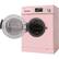 Alt View 11. Equator - 1.6 Cu. Ft. 7-Cycle Washer and Electric Dryer Combo - Pink.