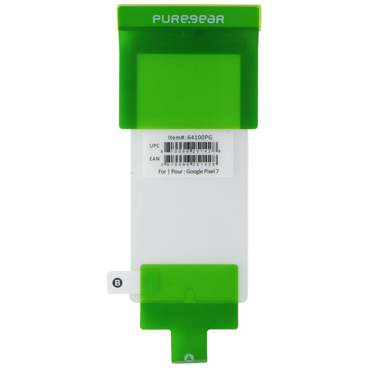PUREgeaR Item#: 64100PG  
UPC: 0096 25142 4 7  
EAN: 0810096 251428 4  
For | Pour Google Pixel 7