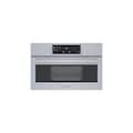 Bosch - 500 Series 1.6 Cu. Ft. Built-In Microwave with Sensor Cooking - Stainless Steel