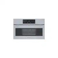 Bosch - 500 Series 1.6 Cu. Ft. Built-In Microwave - Stainless Steel - Front_Zoom