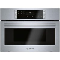 Bosch - 500 Series 1.6 Cu. Ft. Built-In Microwave - Stainless Steel - Front_Zoom