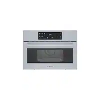 Bosch - 500 Series 1.6 Cu. Ft. Built-In Microwave - Stainless Steel - Front_Zoom