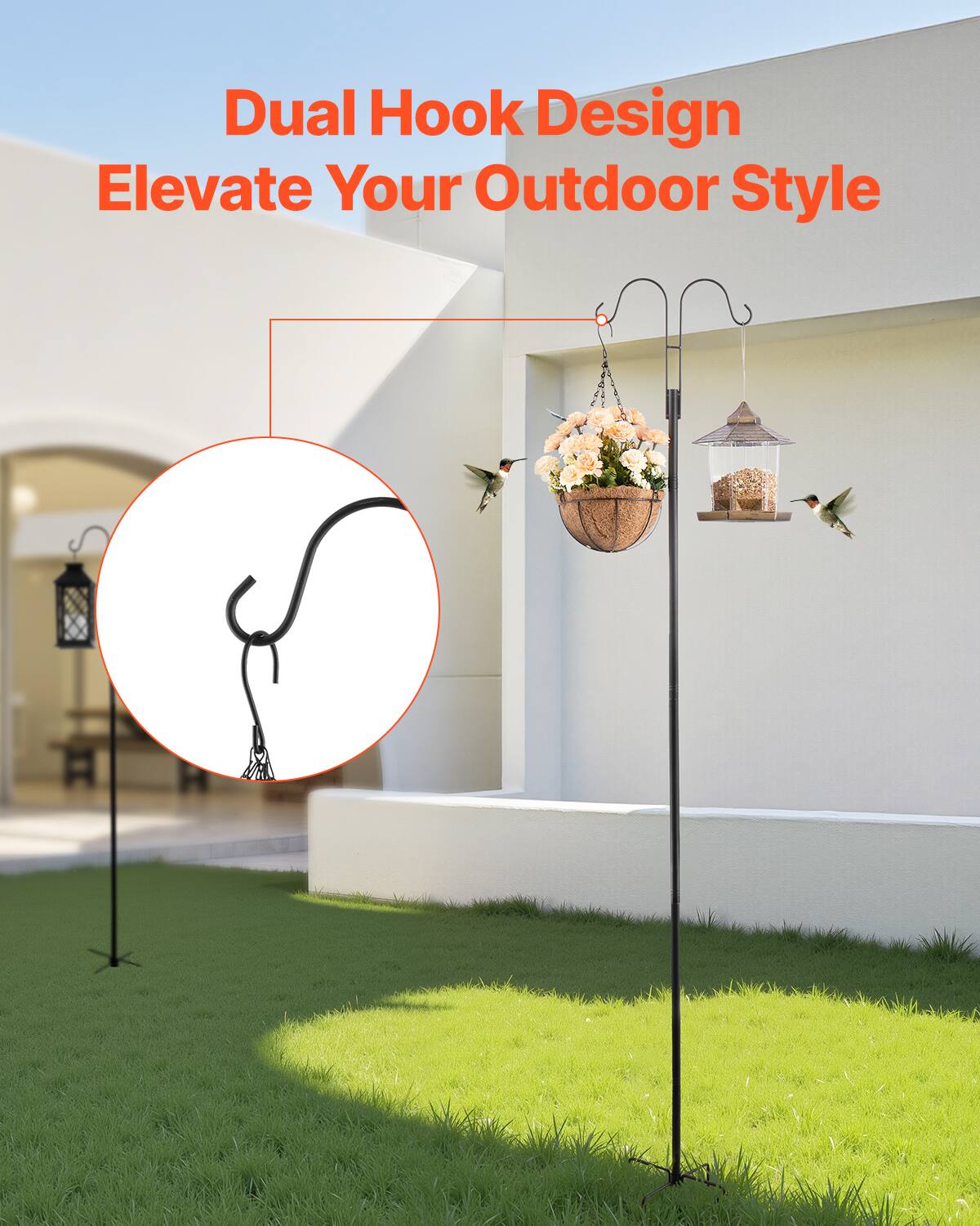 Dual Hook Design  
Elevate Your Outdoor Style