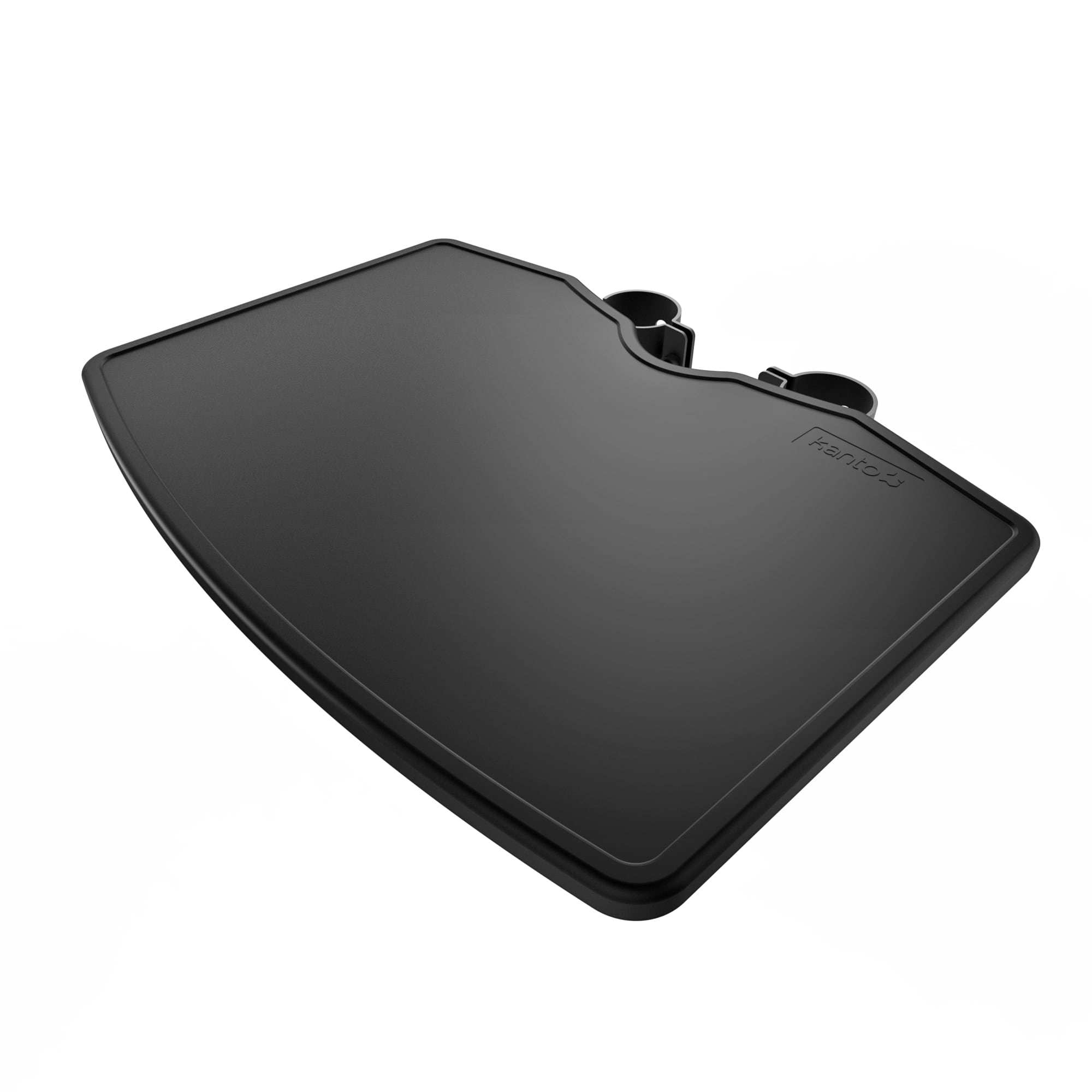 Rolling TV Cart Plastic Device Tray - for Kanto TV Stands - Black