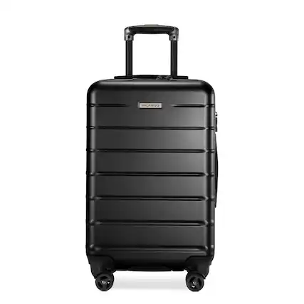 Front. Ricardo Beverly Hills - Cambria Hardside Carry-On, Black Pearl - Black Pearl.