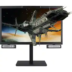 Front. Acer - SpatialLabs 27" AG VA Monitor FF.R2CAA.003 - Black.
