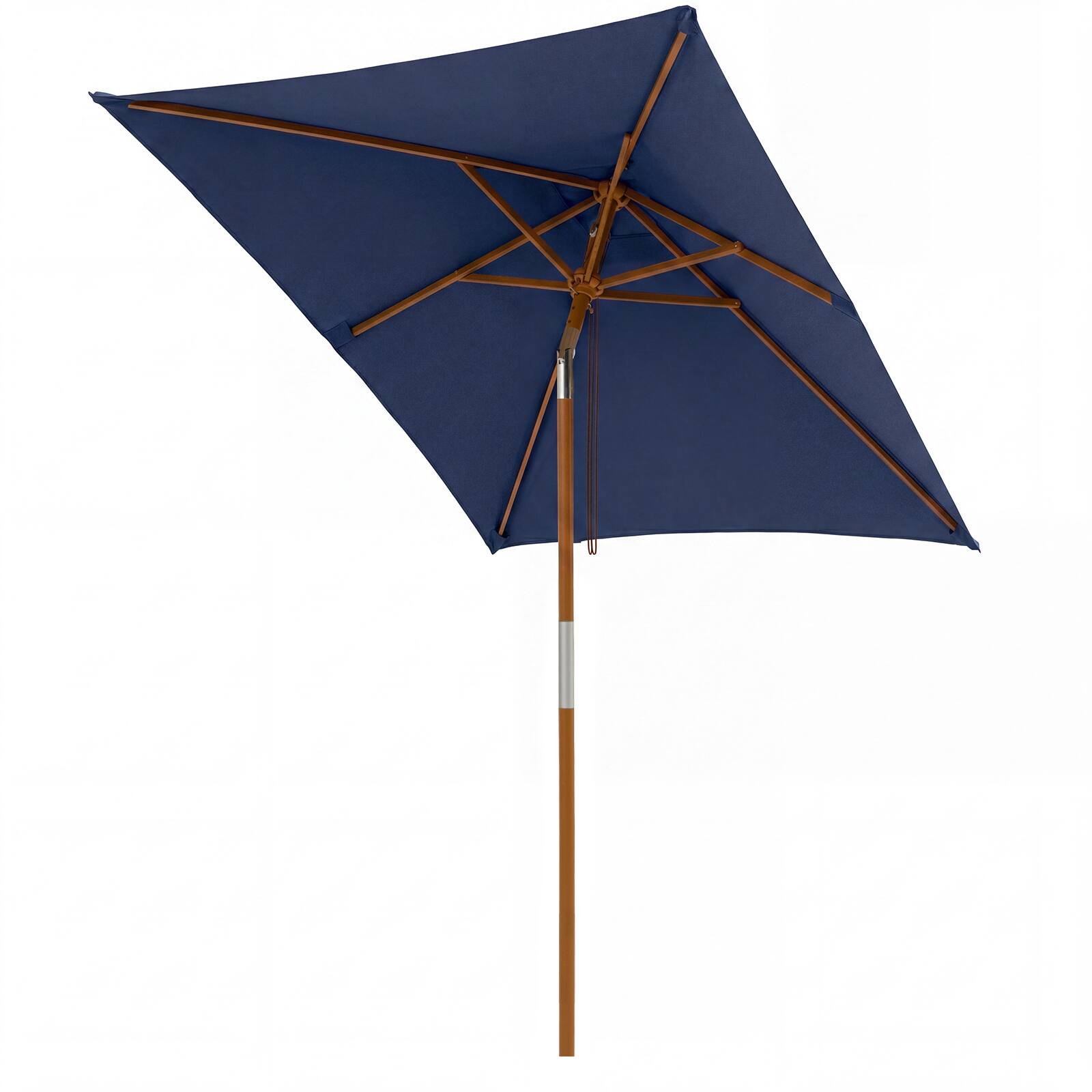 Costway 7 FT Outdoor Patio Umbrella with 3 Adjustable Heights, Push ...