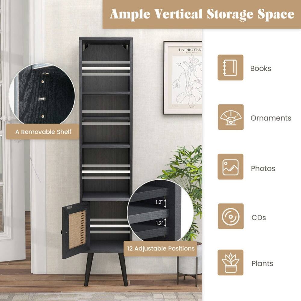 Ample Vertical Storage Space  
LA PROVEN  
A Removable Shelf  
1.2"  
12 Adjustable Positions  
Books  
Ornaments  
Photos  
CDs  
Plants