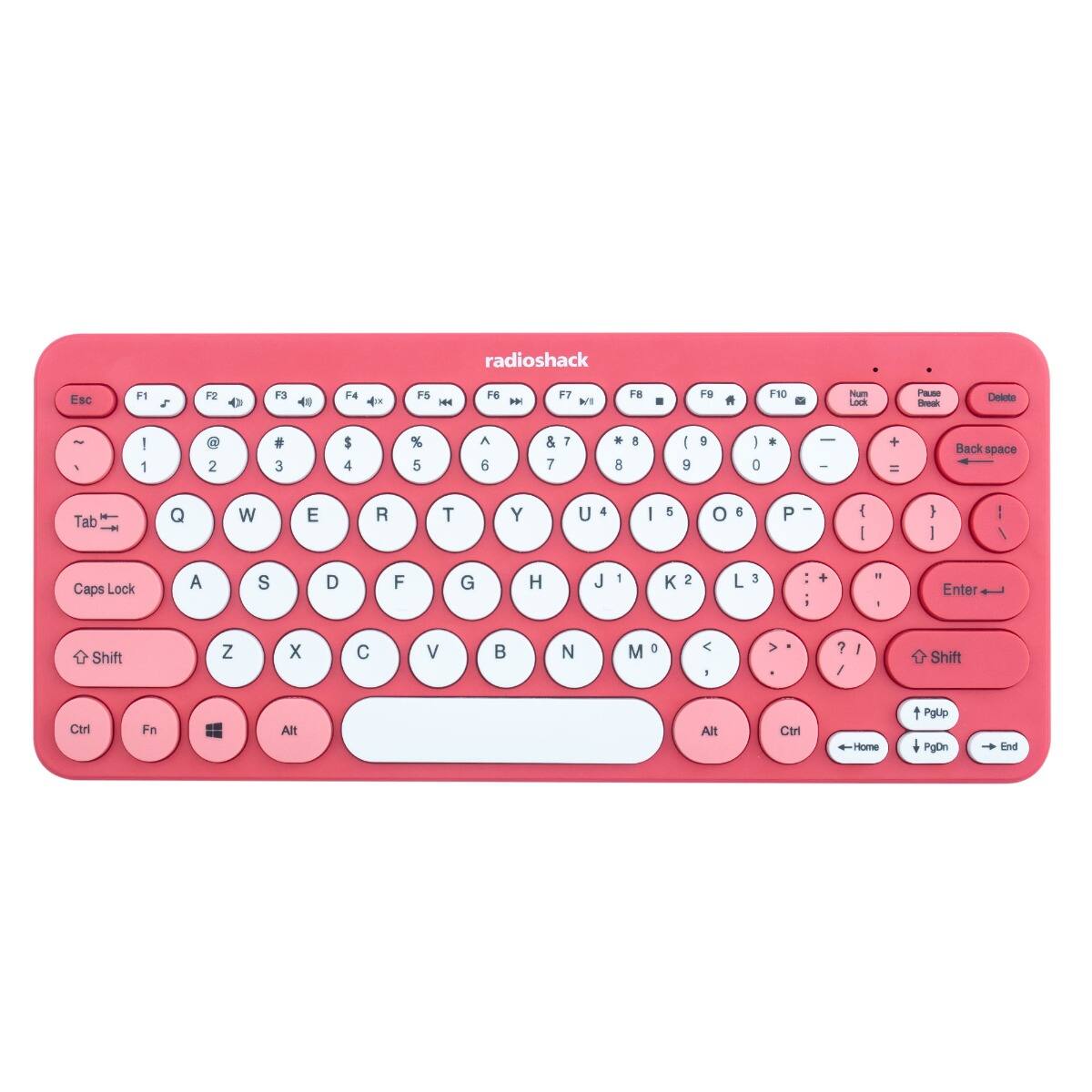 radioshack

Esc F1 F2 F3 F4 F5 F6 F7 F8 F9 F10

1 2 3 4 5 6 7 8 9 0 - = Back space

Q W E R T Y U I O P [ ] \

A S D F G H J K L ; '

Z X C V B N M , . / Shift

Tab Q W E R T Y U I O P [ ] \

Caps Lock A S D F G H J K L ; '

Shift Z X C V B N M , . / Shift

Ctrl Fn Windows Alt Spacebar Alt Ctrl

PgUp Home PgDn End