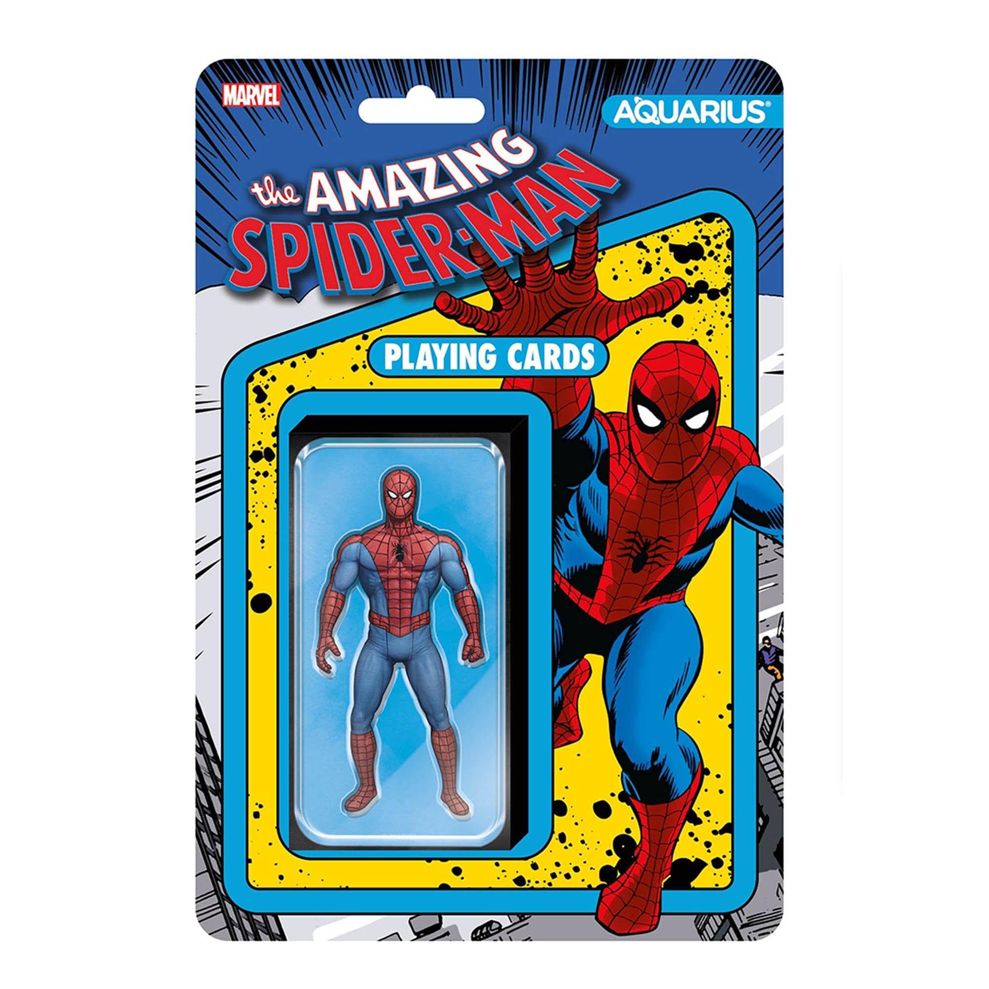 MARVEL  
AQUARIUS  
the AMAZING SPIDER-MAN  
PLAYING CARDS