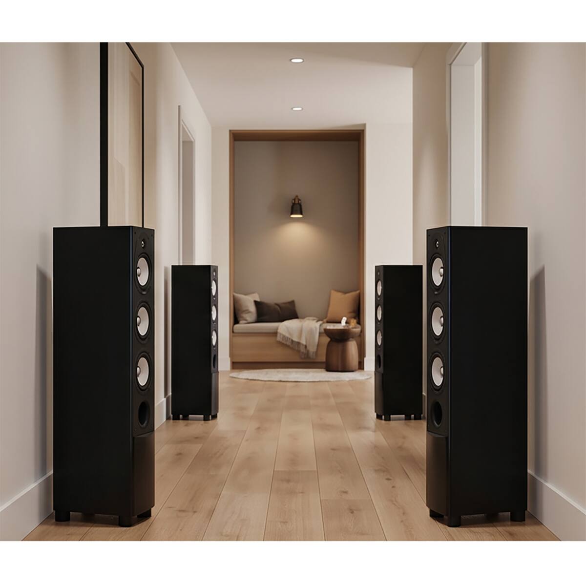 Alt View 5. Energy - Energy Connoisseur CF-30 5.5" 200W 2.5-Way Floorstanding Speaker, Black.