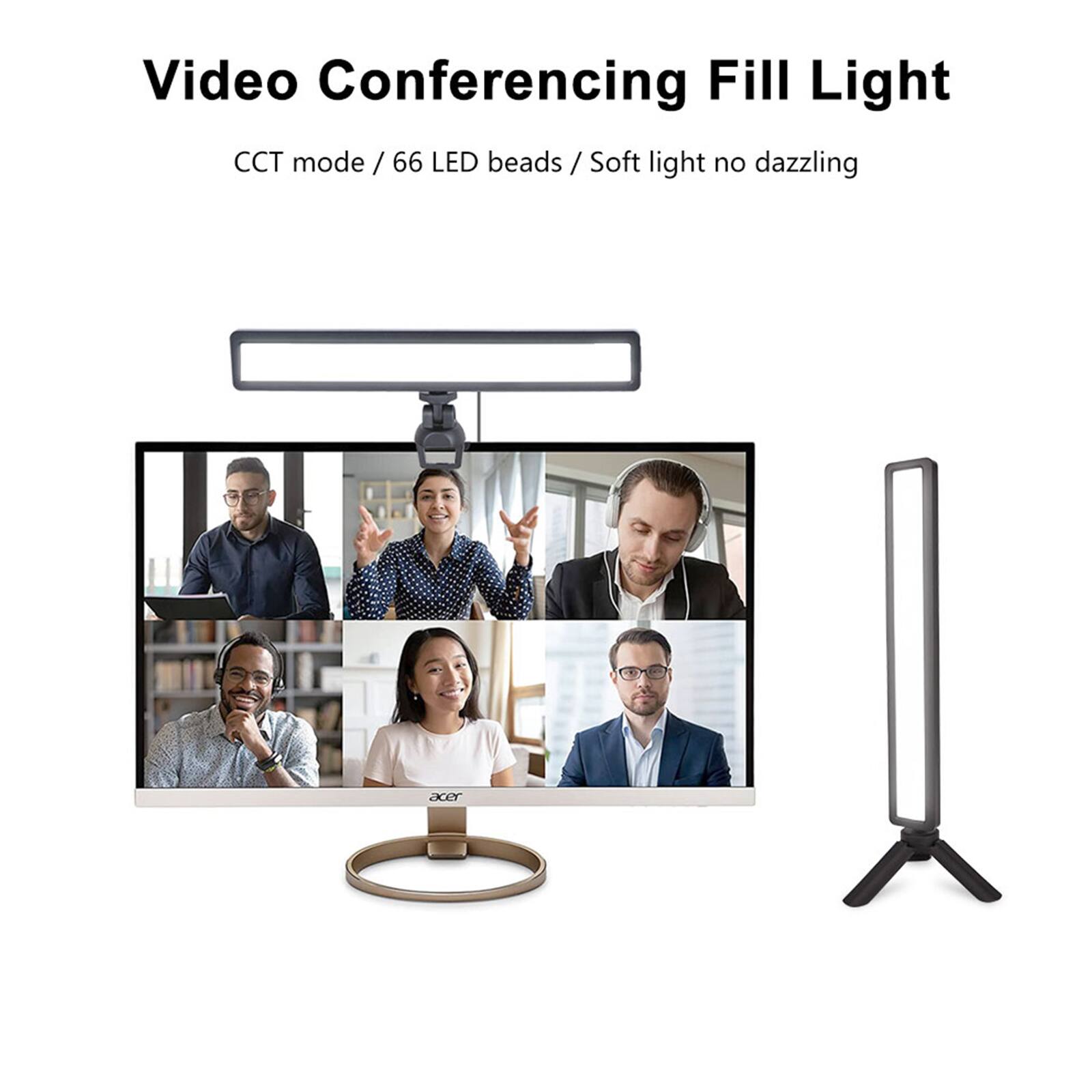 Video Conferencing Fill Light  
CCT mode / 66 LED beads / Soft light no dazzling