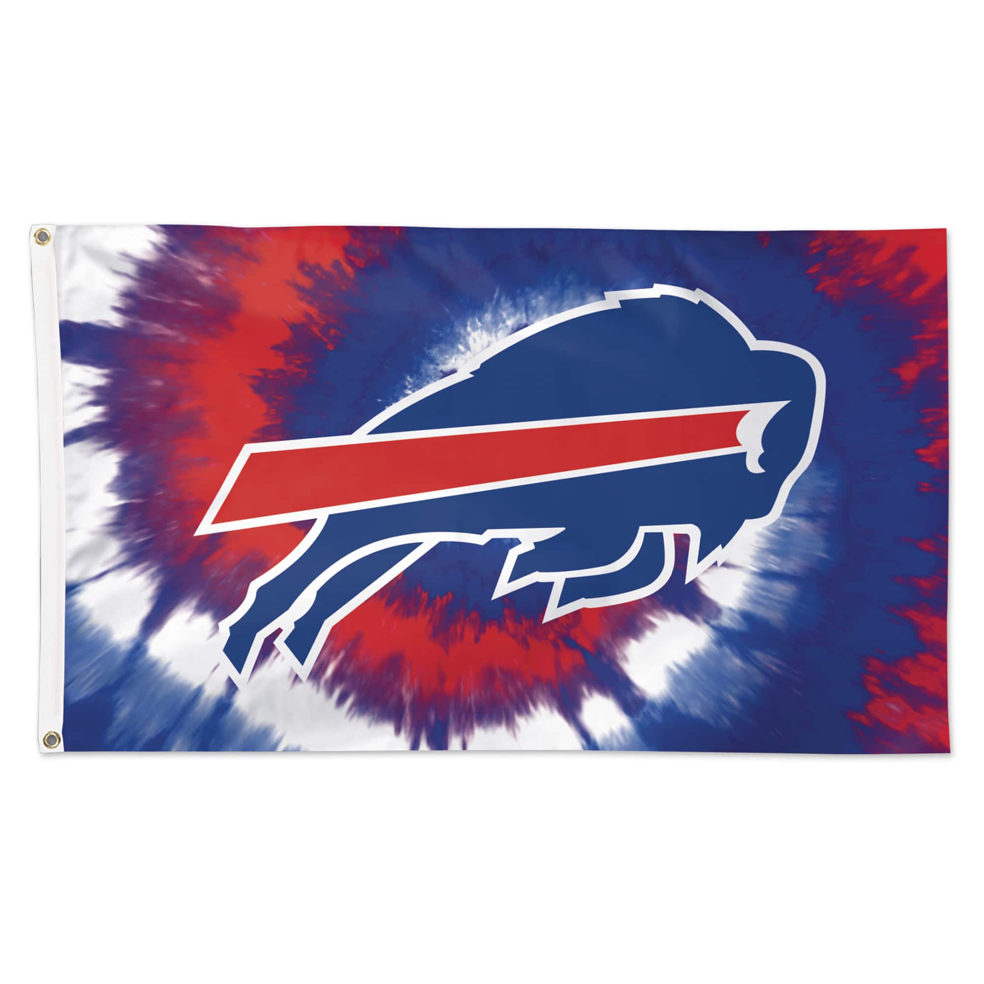 WinCraft - Buffalo Bills 3' x 5' Tye Dye Deluxe Single-Sided Flag - Multicolor