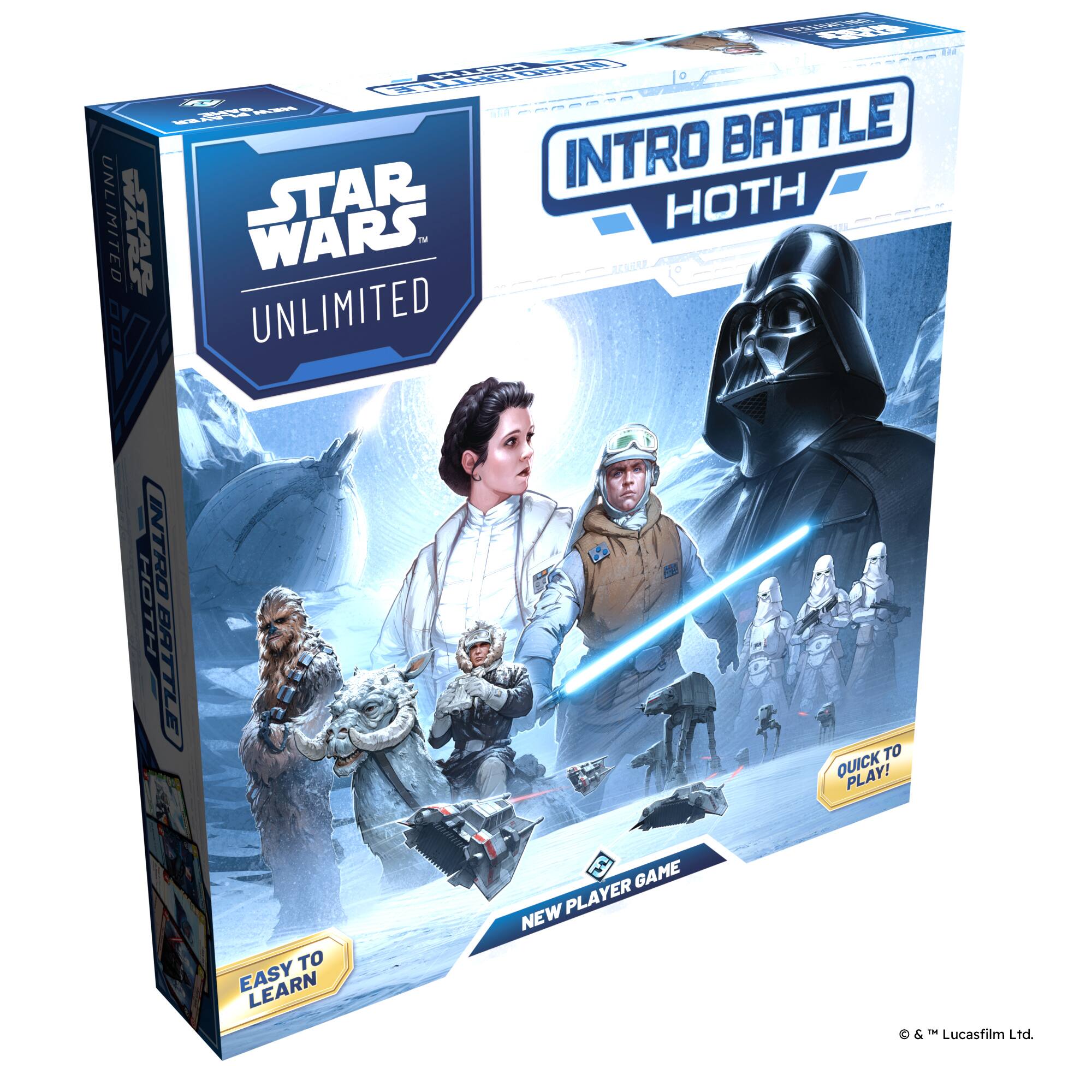 Asmodee - Star Wars: Unlimited Trading Card Game - Intro Battle: Hoth