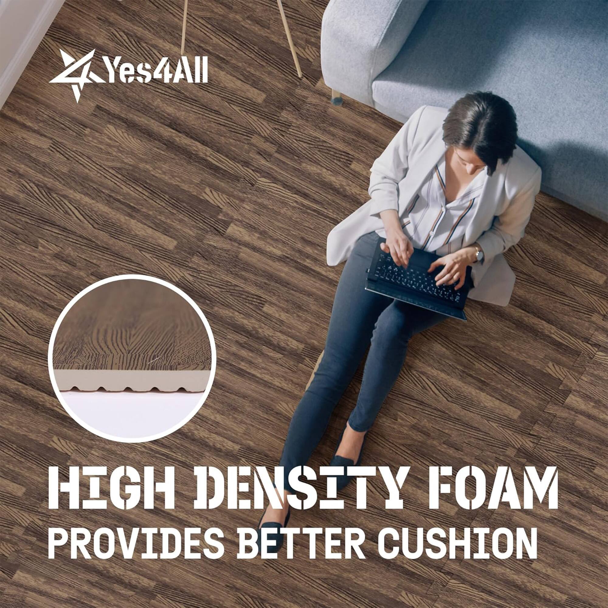 Yes4All HIGH DENSITY FOAM PROVIDES BETTER CUSHION