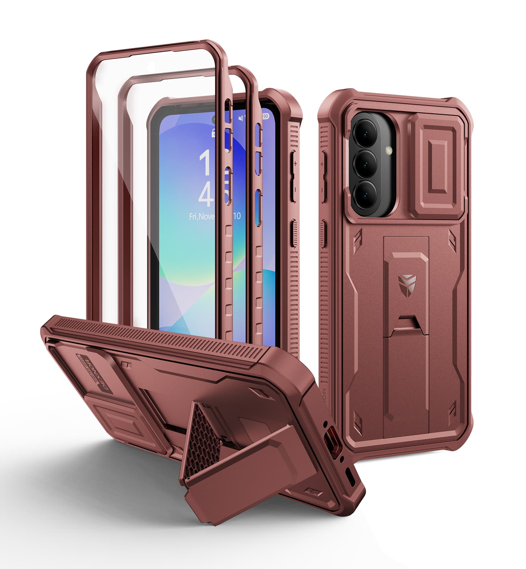 dexnor - for Samsung Galaxy A37 5G Phone Case Galaxy A36 Case Heavy Duty A37/A36 Case with Kickstand - Maroon Red price history on PriceWatchPro