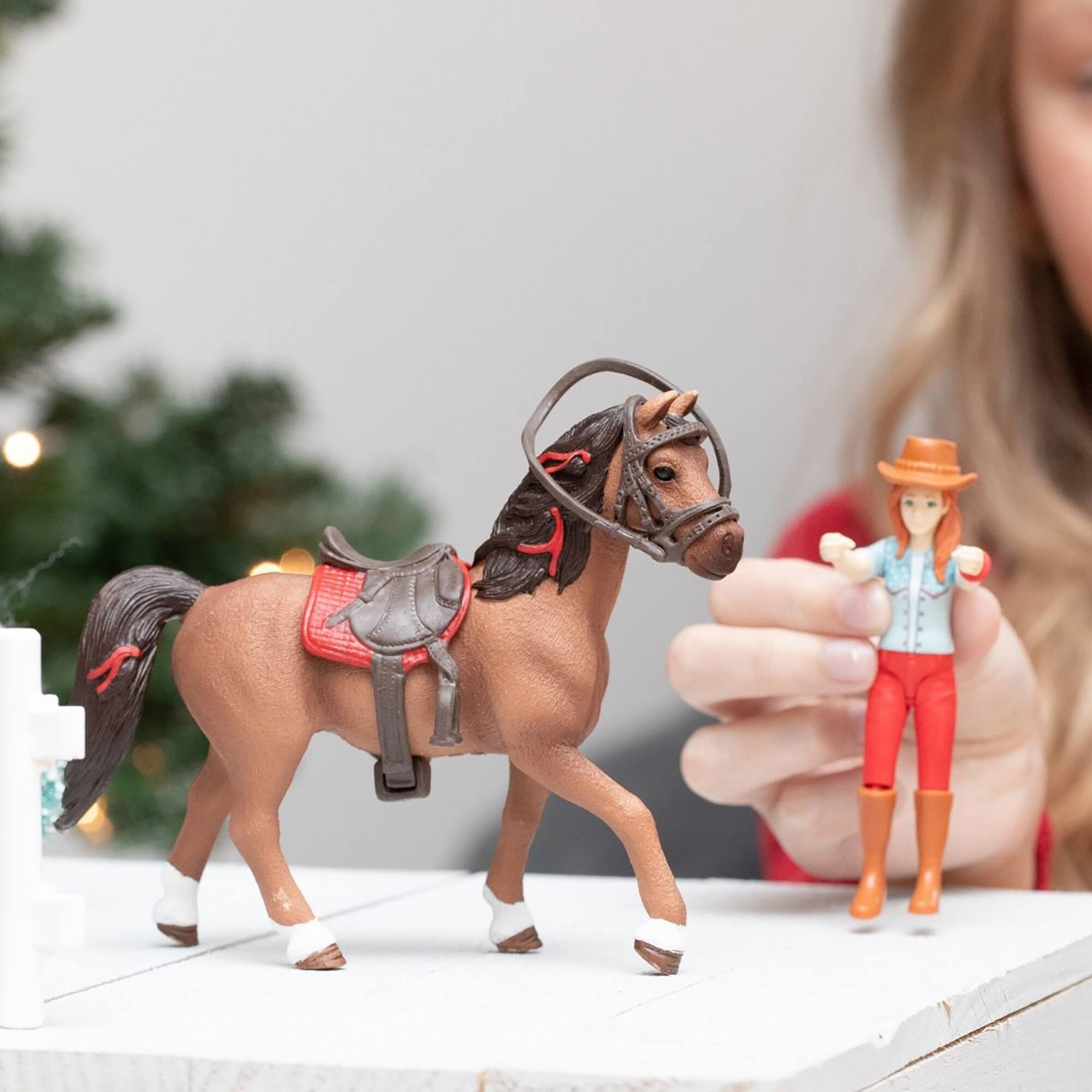 Back. Schleich - Horse Club: Hannah & Cayenne.