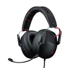Front. Mad Catz - Mad Catz - P.I.L.O.T. 3 Gaming Headset with Mad Pro Earcups - Over-ear - Black - BLACK.