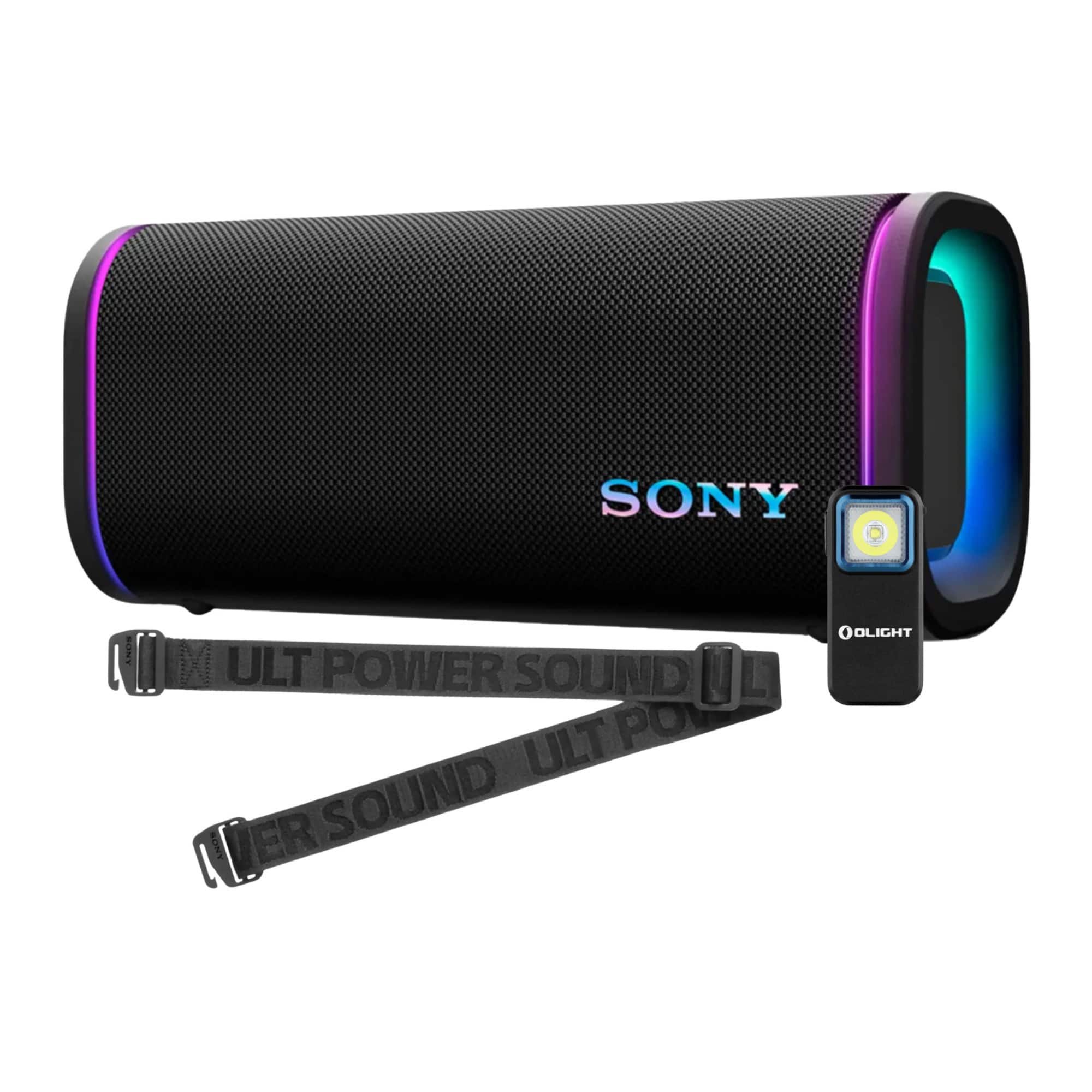 Sony - ULT FIELD 5 Wireless Portable Speaker with Clip-On Light (2 Items)