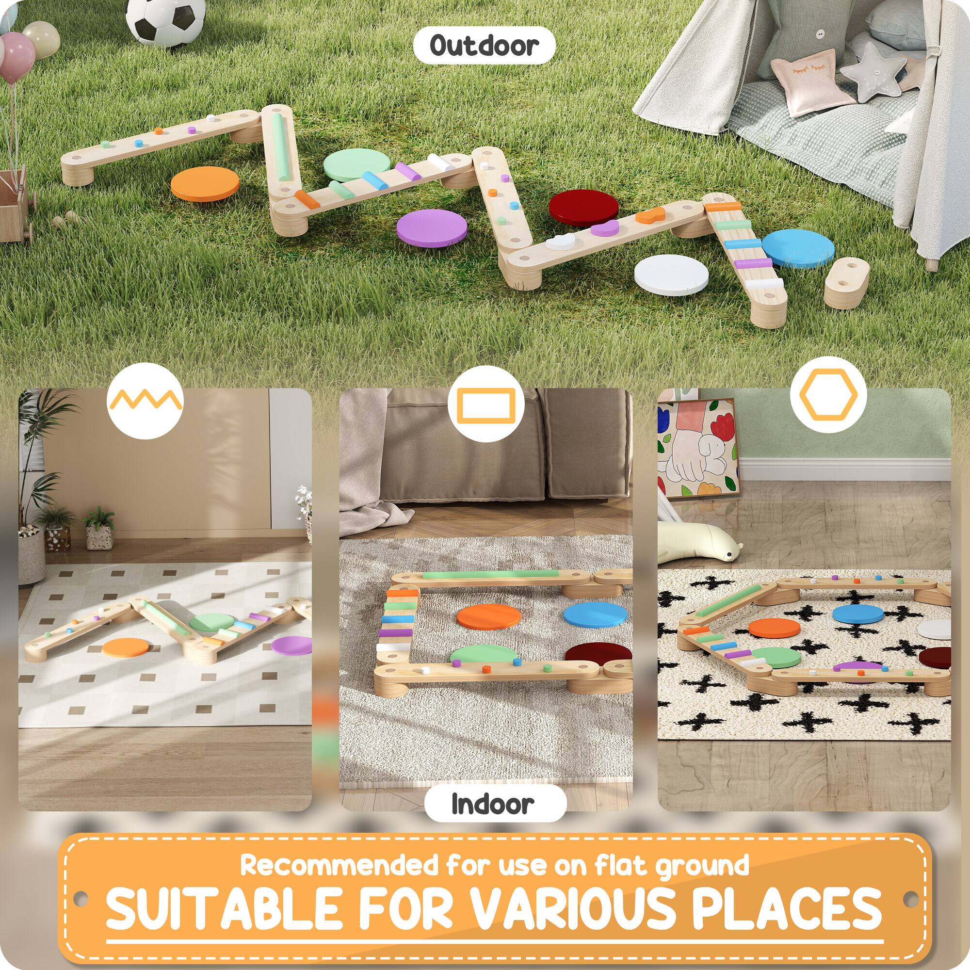 Outdoor  
Indoor  
Recommended for use on flat ground  
SUITABLE FOR VARIOUS PLACES