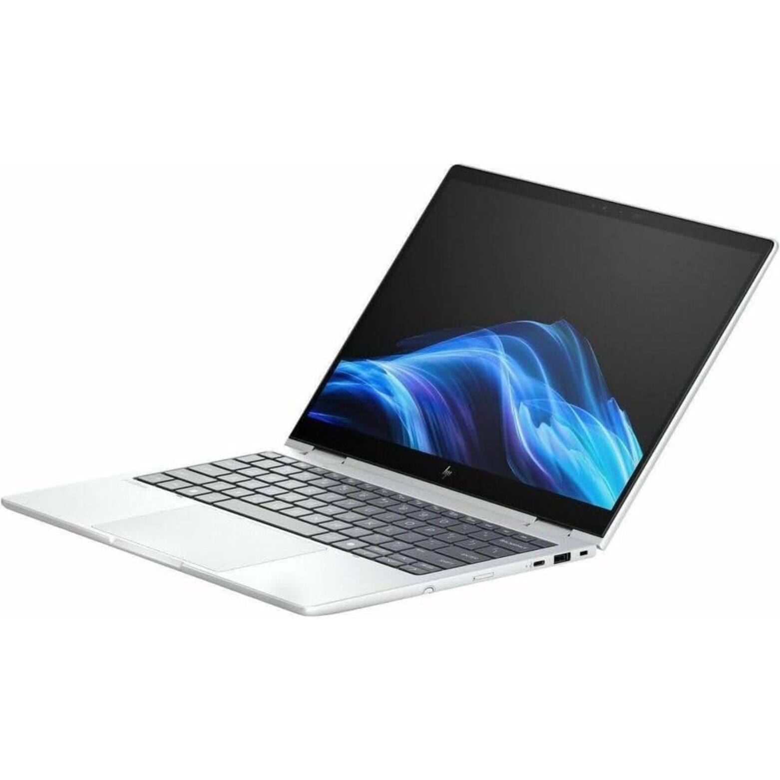 Alt View 1. HP - EliteBook 8 Flip G1i 13.3" WUXGA Touch Intel Ultra 7 255U 2 GHz 32 GB 512 GB SSD Intel Graphics Windows 11 Pro Laptop - Silver.