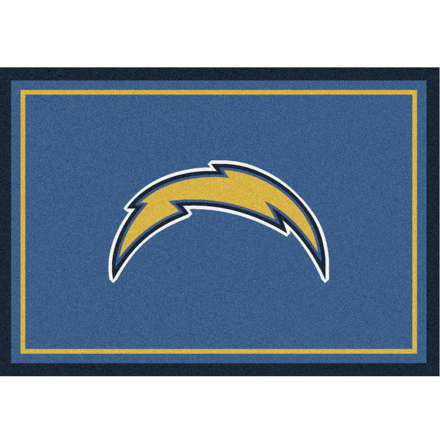 Imperial Los Angeles Chargers 5'4'' x 7'8'' Spirit Rug Black 3533005 ...