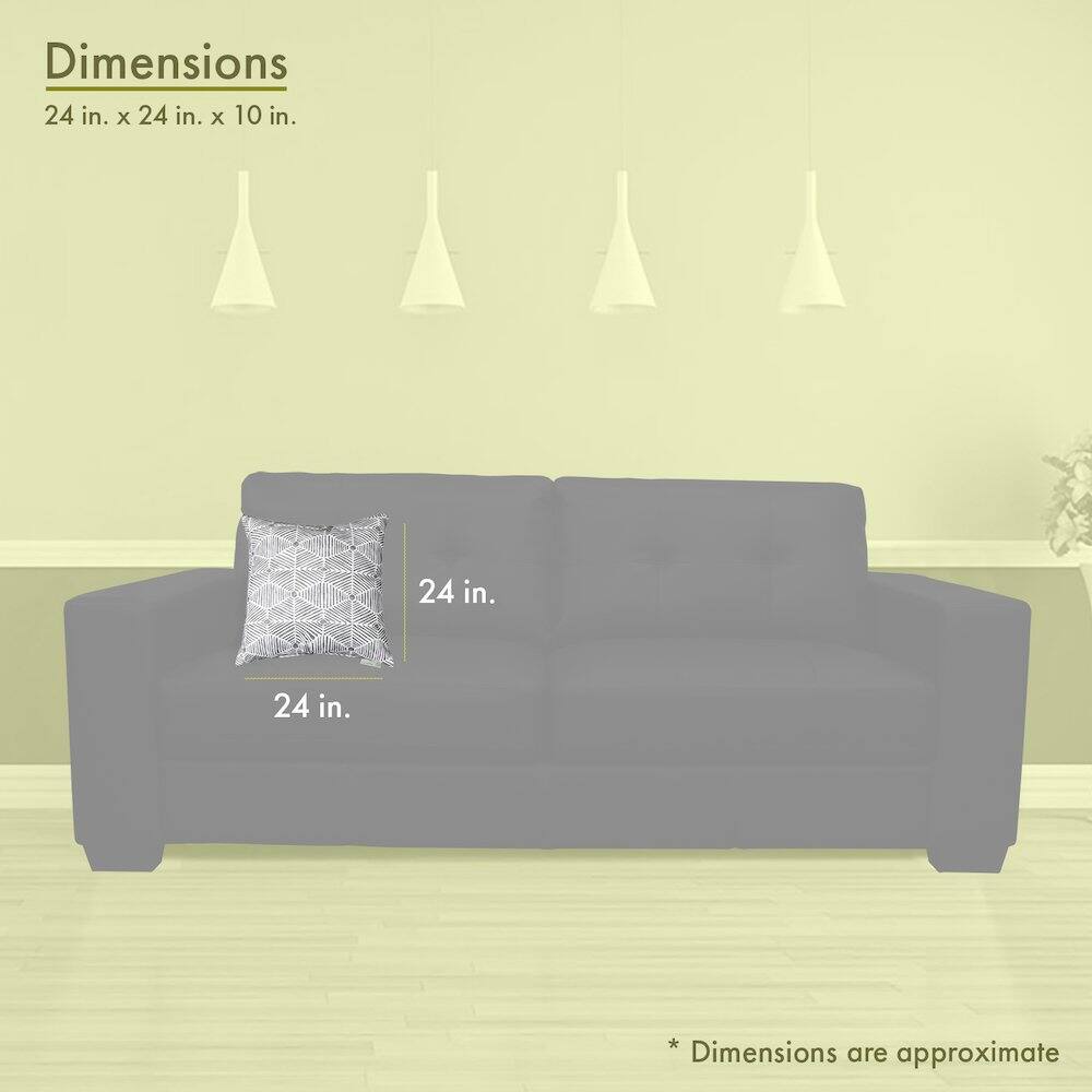 Dimensions  
24 in. x 24 in. x 10 in.  

24 in.  
24 in.  

*Dimensions are approximate
