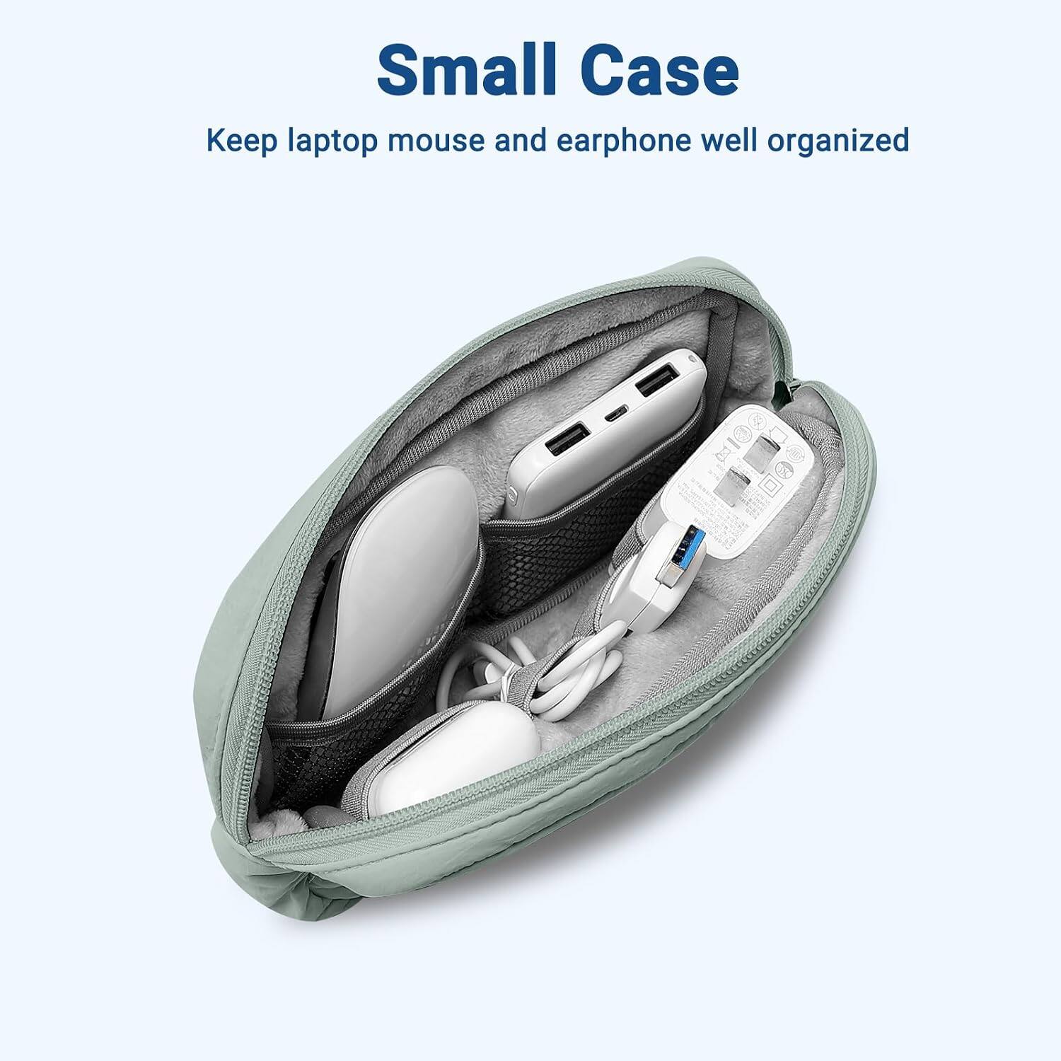 Small Case  
Keep laptop mouse and earphone well organized