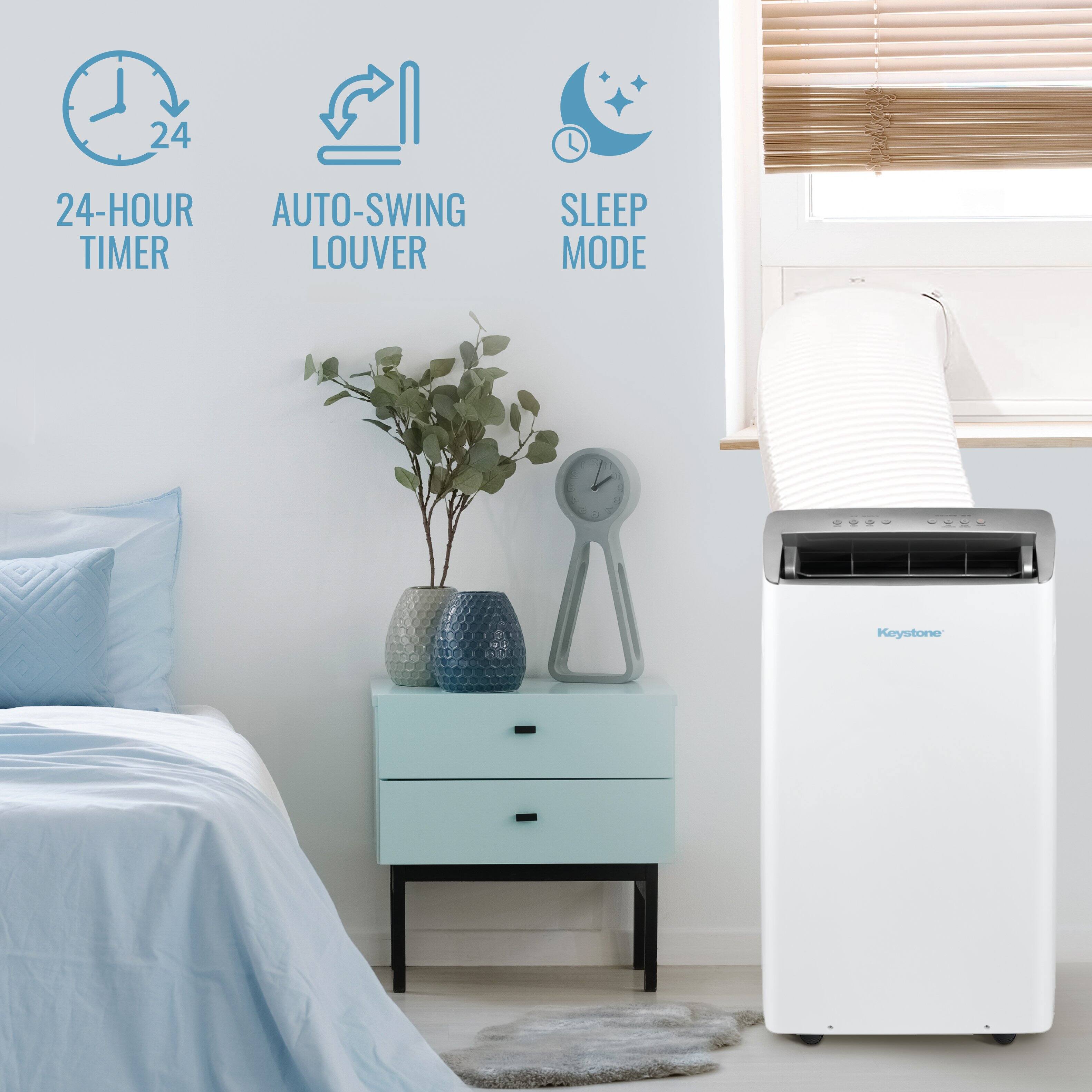 24-HOUR TIMER  
AUTO-SWING LOUVER  
SLEEP MODE  
Keystone