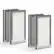 Front. Medify Air - MA-15 Genuine HEPA H13 Replacement Filter - 2 pack - Silver.