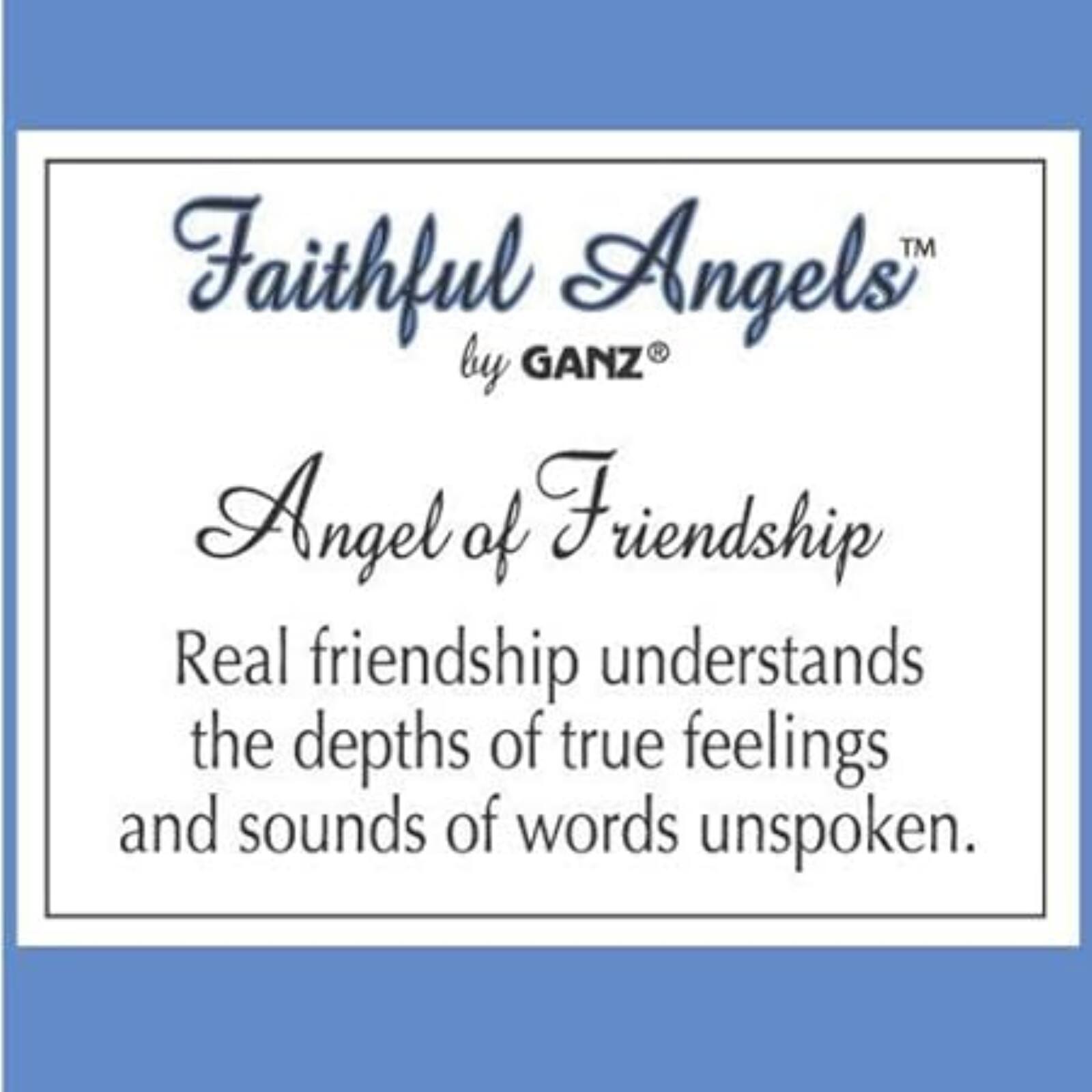 Faithful Angels™ by GANZ®

Angel of Friendship

Real friendship understands the depths of true feelings and sounds of words unspoken.