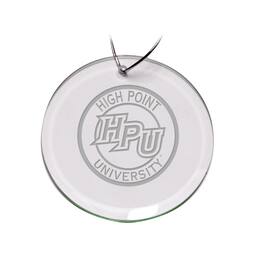 Jardine - High Point Panthers 3'' Glass Round Ornament - Multicolor