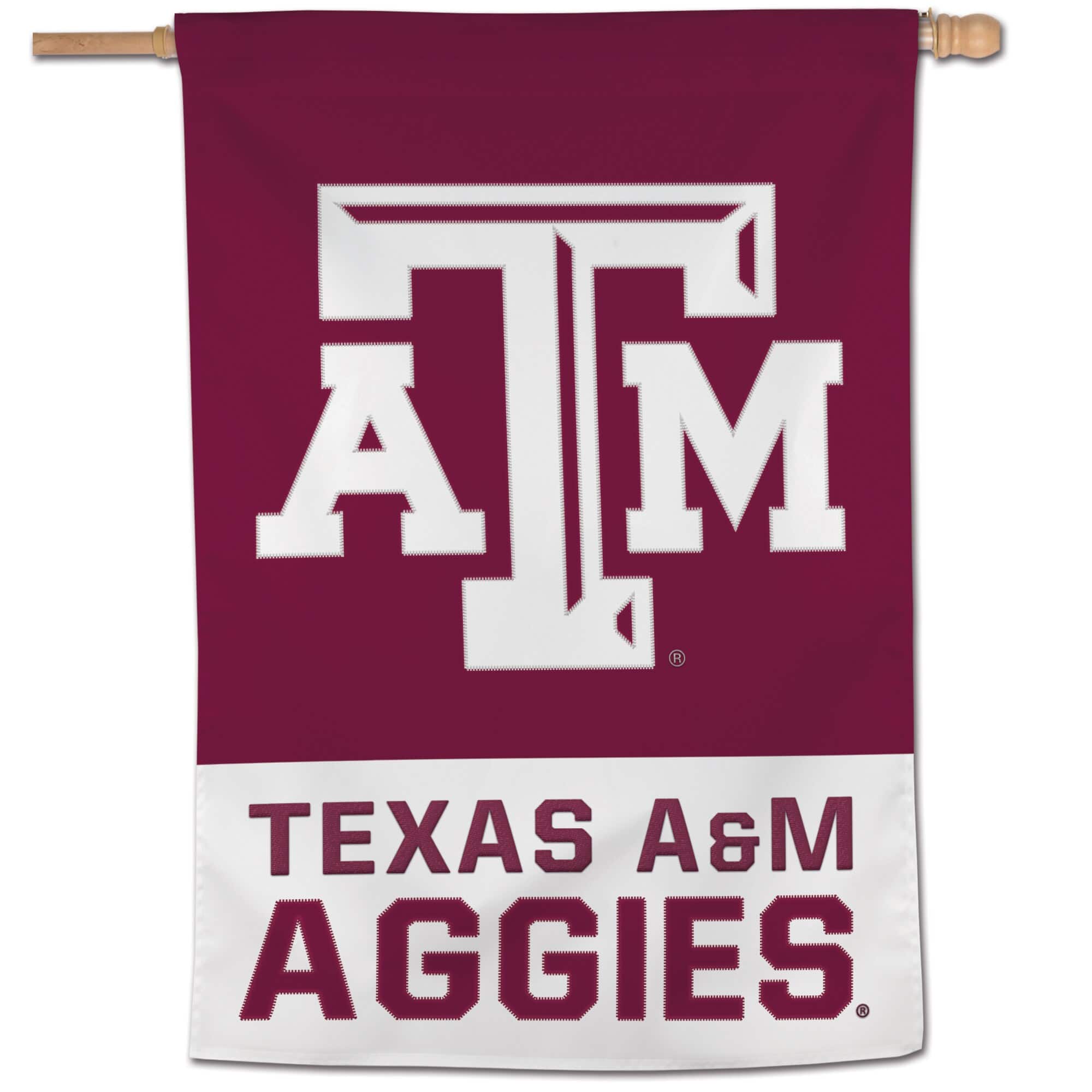 WinCraft - Texas A&M Aggies 28" x 40" Applique Vertical Banner - Multicolor