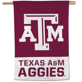 WinCraft - Texas A&M Aggies 28" x 40" Applique Vertical Banner - Multicolor
