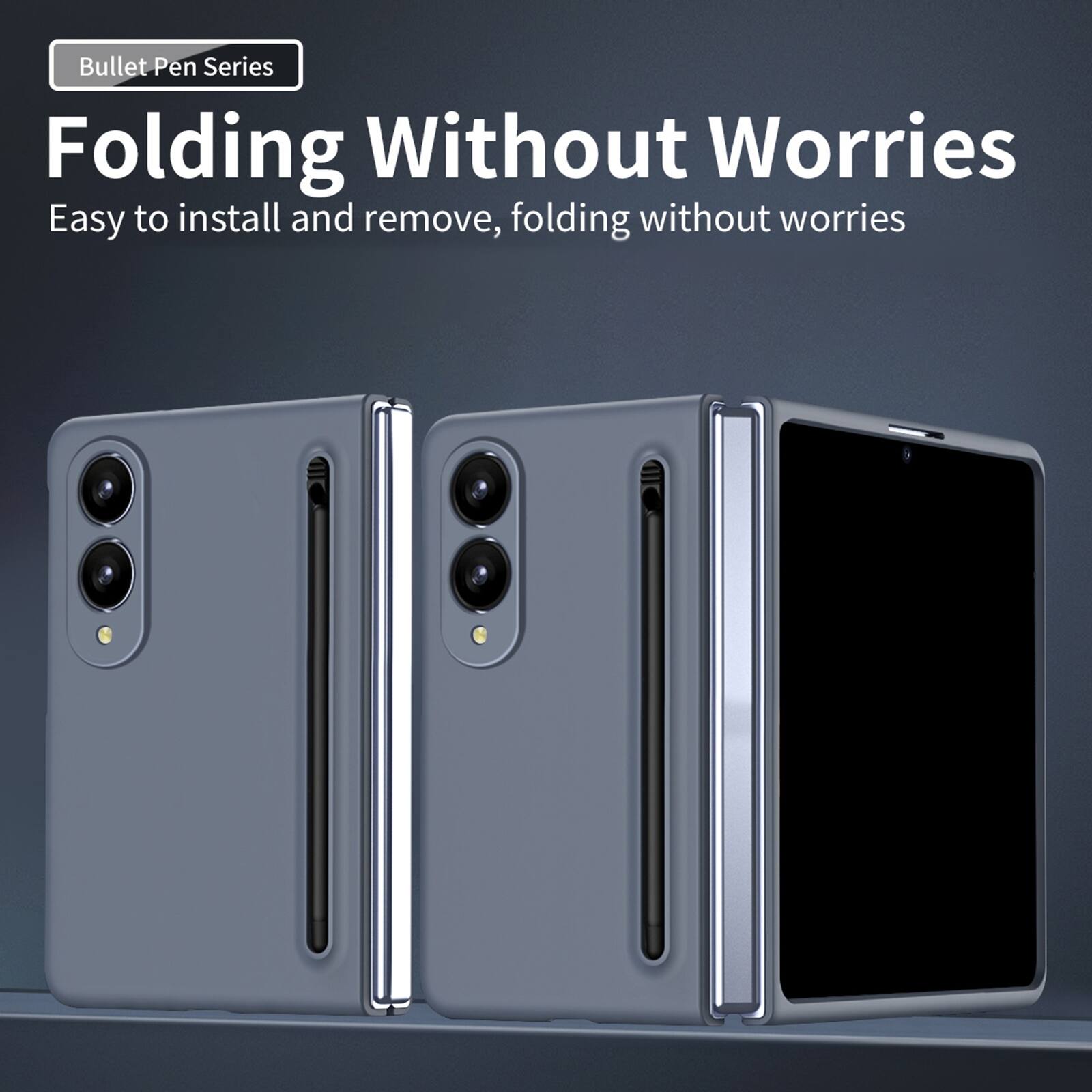 Bullet Pen Series  
Folding Without Worries  
Easy to install and remove, folding without worries