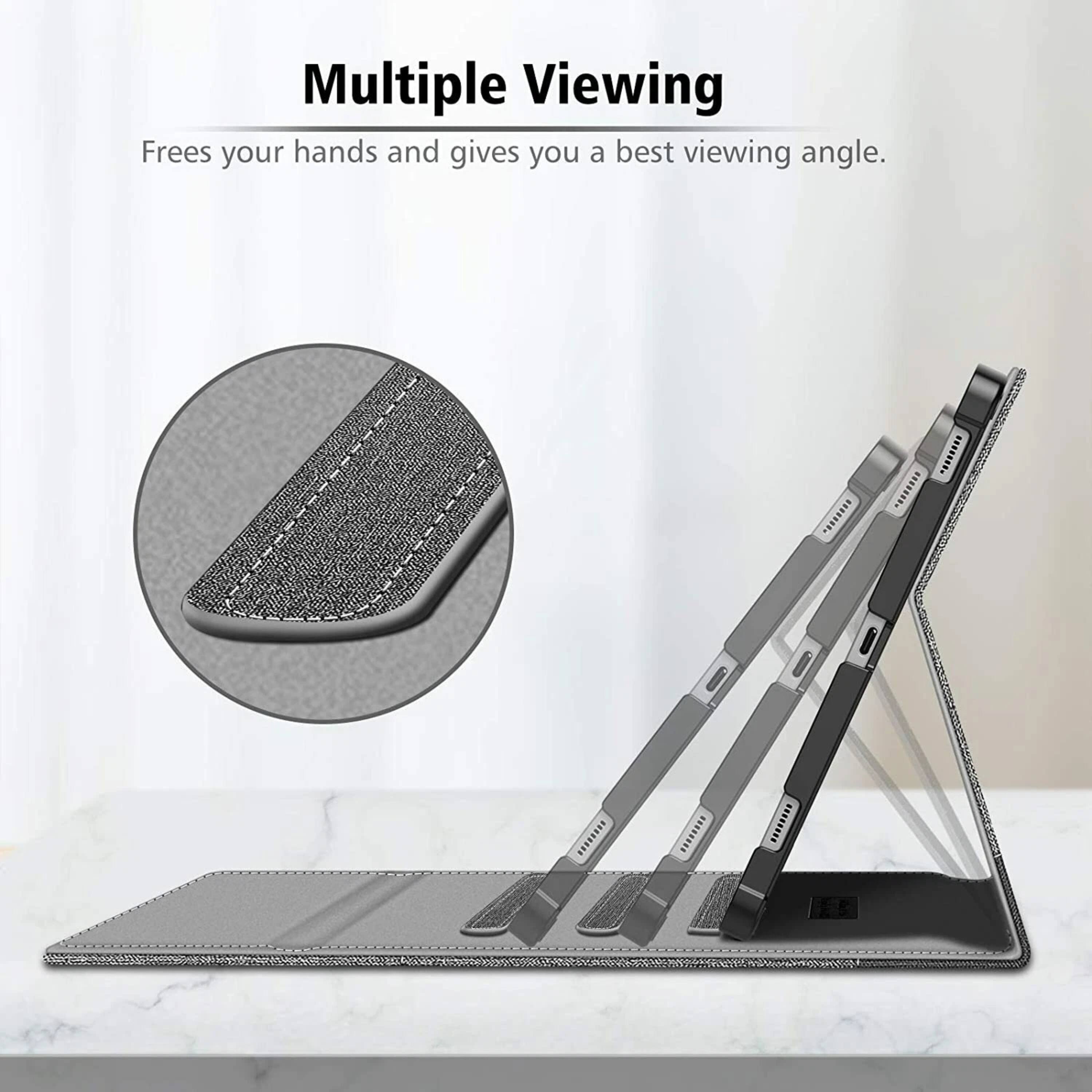 Multiple Viewing  
Frees your hands and gives you a best viewing angle.