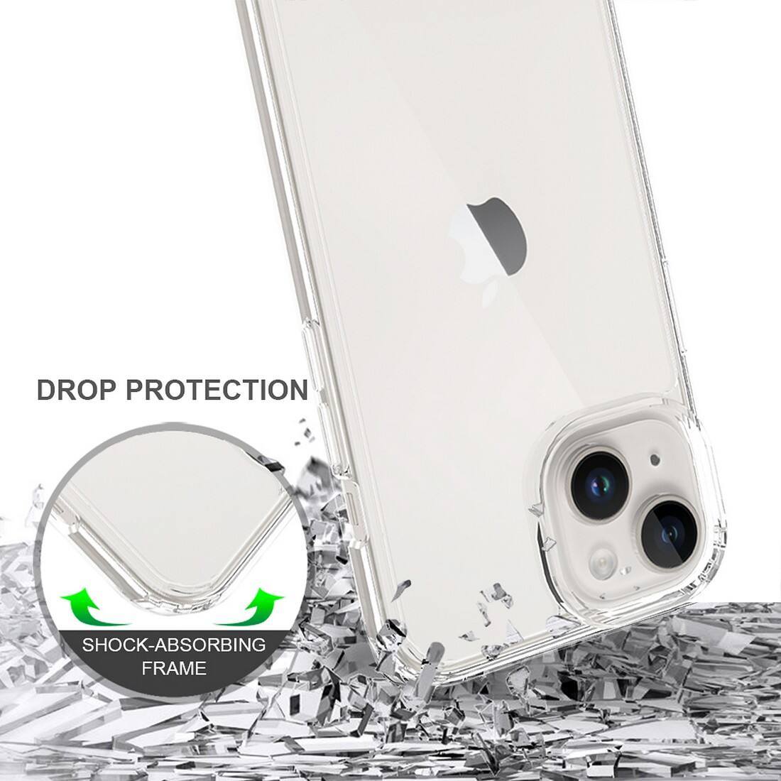 DROP PROTECTION  
SHOCK-ABSORBING FRAME