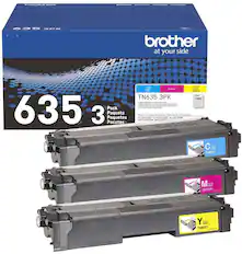635 3PK
brother at your side
TN635 3PK
Pack Paquetes Paquetes
C M Y
TN635C TN635M TN635Y
1800
HL-UB30CDW MFC-UB30CDW MFC-UB30CDW