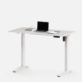 Desk 5 Electric Standing Desk - Autonomous Desk 5 Essential - Titanium White