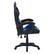 Alt View 11. CorLiving - Ravagers Gaming Chair - Black and Blue.