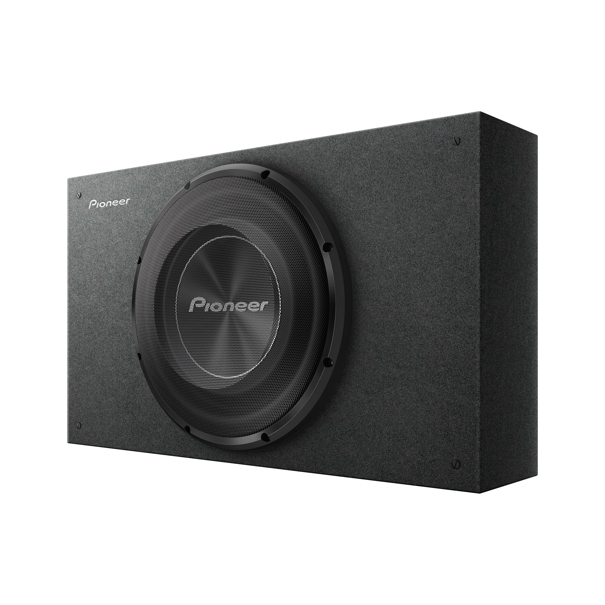 Pioneer - TS-A3000LB - A-Series 12" Shallow Loaded Subwoofer Enclosure, 400W RMS, 1500W Max, Single 2-Ohm Voice Coil - Black