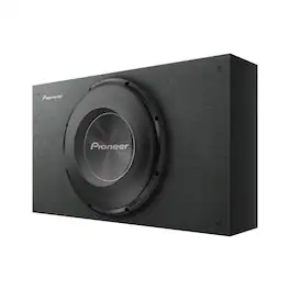 Pioneer - TS-A3000LB - A-Series 12" Shallow Loaded Subwoofer Enclosure, 400W RMS, 1500W Max, Single 2-Ohm Voice Coil - Black