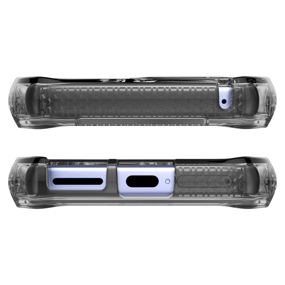 Alt View 3. Itskins - Spectrum_R Clear Case for Google Pixel 9a - Black.