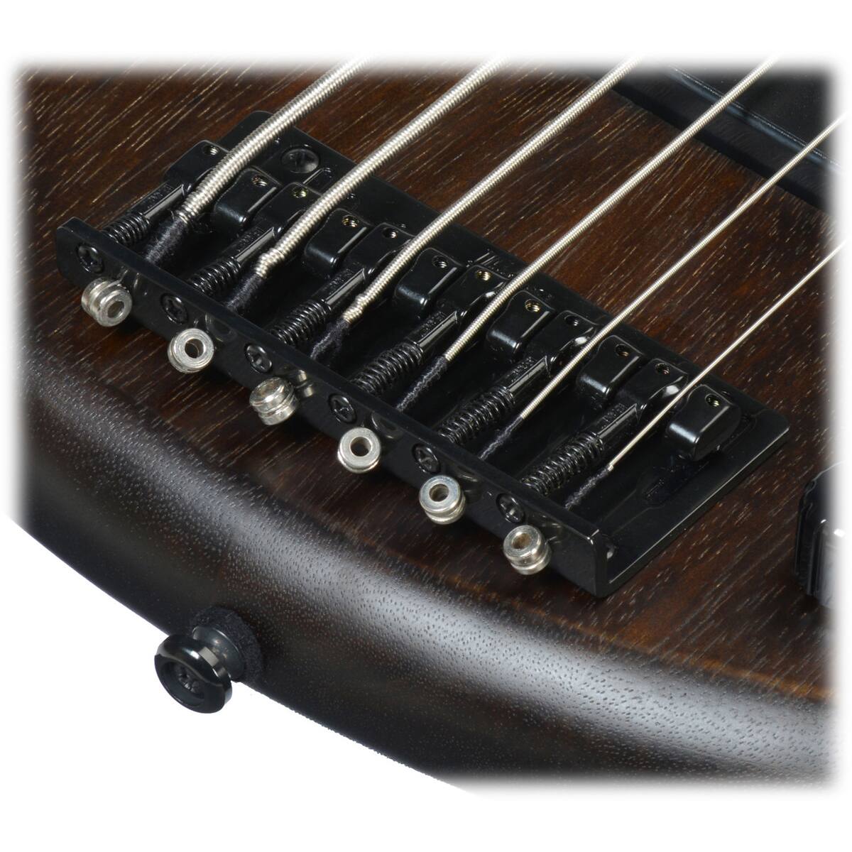 Alt View 9. Ibanez - Ibanez GIO Series GSR206B Electric Bass Guitar, Rosewood Fretboard, Walnut Flat.