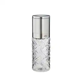 Cilio - Cristallo Glass & Salt and Pepper Mill, Stainless - Stainless Steel